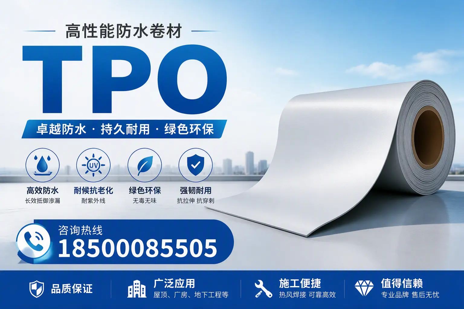 TPO材料的环保特性及其在通化的应用
