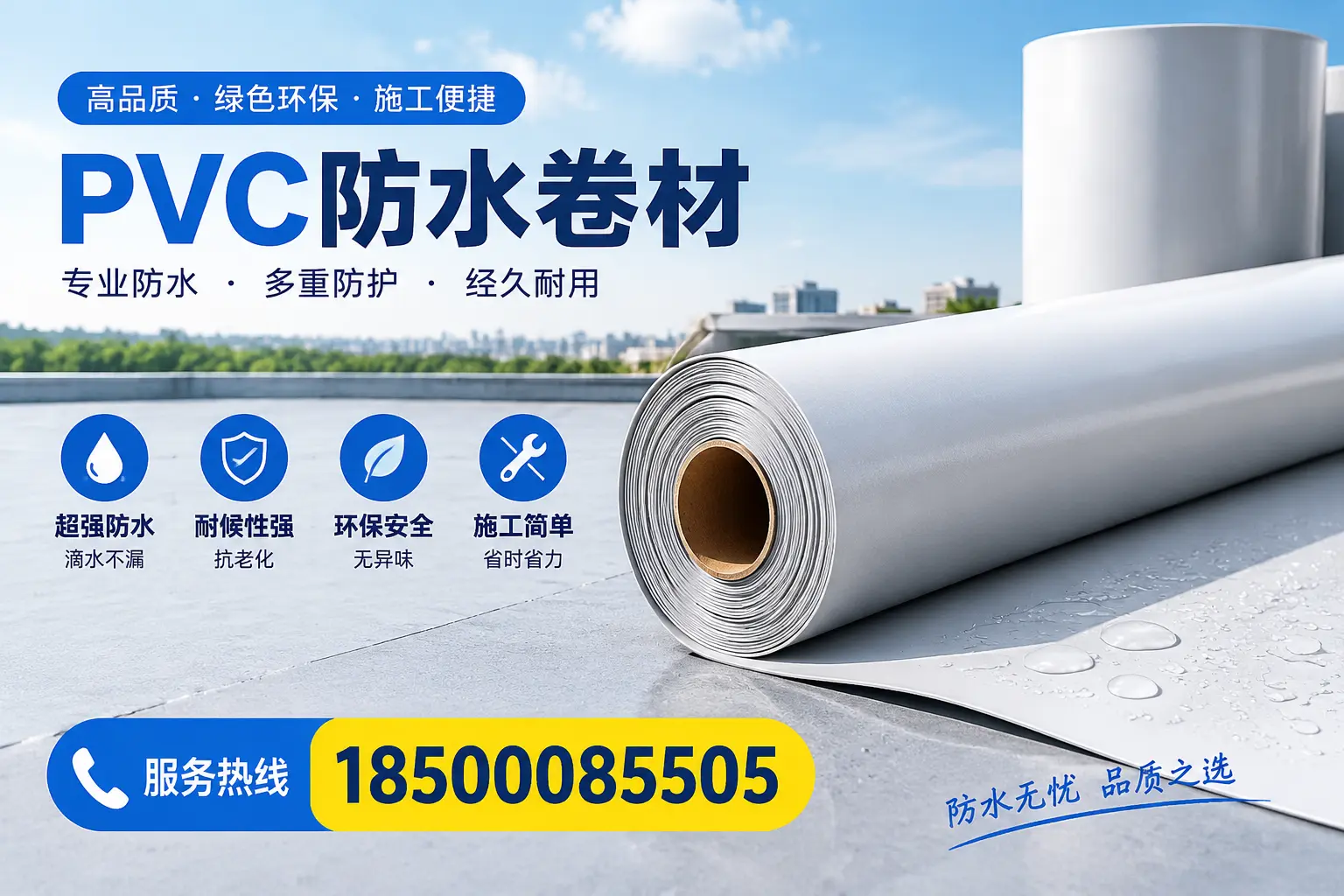选用PVC防水卷材时需要避开的常见误区,特别是在通化